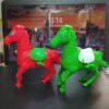 Clockwork jumping horse Simulation animal plush jumping stail children's toys -1pcs (Any Color) - Image 3