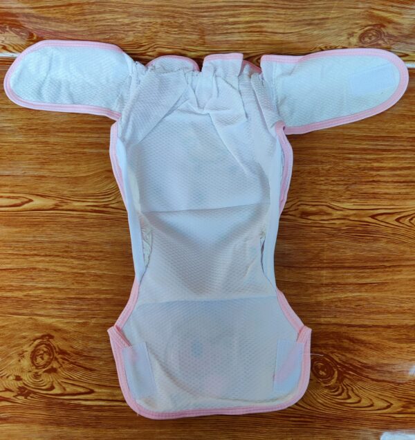 Washable & Adjustable Cloth Diaper Pant (4 Size fits 0-18 month) -1pcs (Any Print) (No pad) - Image 4
