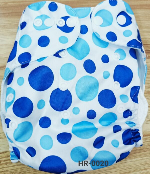 Baby Washable & Adjustable Diaper with 2pcs Napi/pad (fits 0-18 month) China -1pcs (Any Color) - Image 23