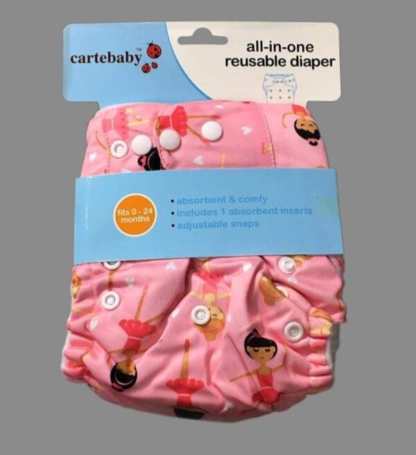 Baby Washable & Adjustable Diaper with 2pcs Napi/pad (fits 0-18 month) China -1pcs (Any Color) - Image 20