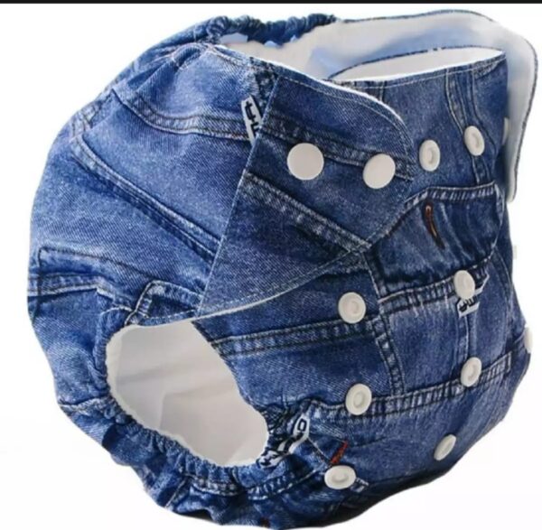 Baby Washable & Adjustable Diaper with 2pcs Napi/pad (fits 0-18 month) China -1pcs (Any Color) - Image 27