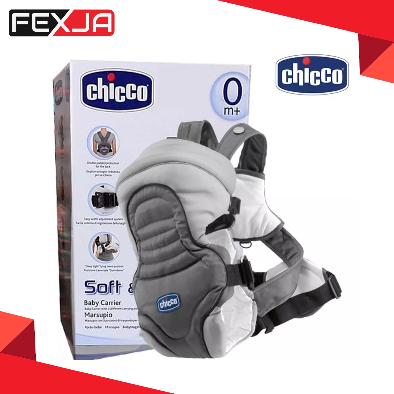 Chicco Baby Carrier CN -1pcs (Any Color) - Image 2