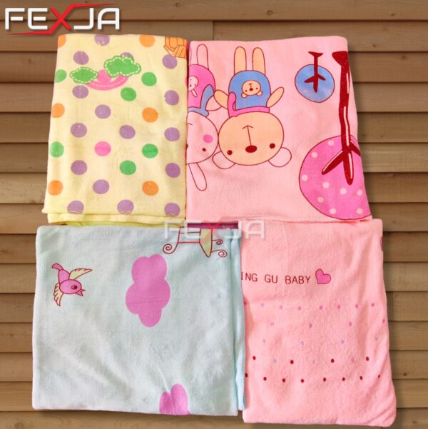 New Born BABY Towel CN 53*28inch -1pcs (Any Color) - Image 11