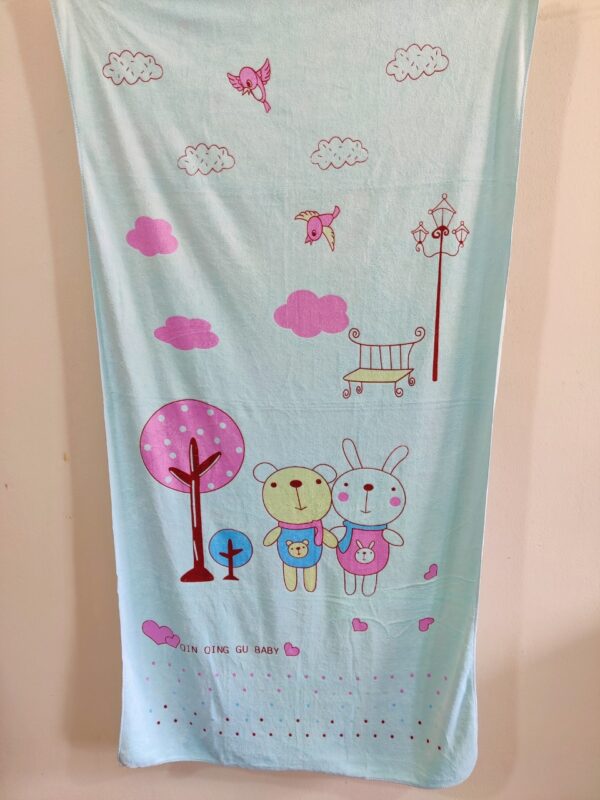 New Born BABY Towel CN 53*28inch -1pcs (Any Color) - Image 6