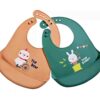 Silicone Baby Bibs with Food Catcher -1pcs (Any Color) - Image 12