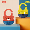 Silicone Baby Bibs with Food Catcher -1pcs (Any Color) - Image 7