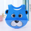Silicone Baby Bibs with Food Catcher -1pcs (Any Color) - Image 3
