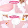 Silicone Baby Bibs with Food Catcher -1pcs (Any Color) - Image 18