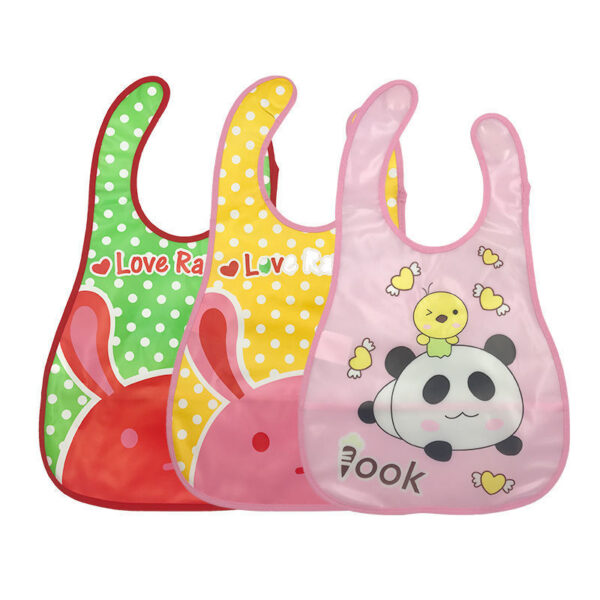 Baby Dining Bib Button System -1pcs (Any Color) - Image 8