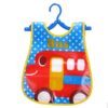 Baby Dining Bib Button System -1pcs (Any Color) - Image 7