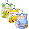 Baby Dining Bib Button System -1pcs (Any Color) - Image 3