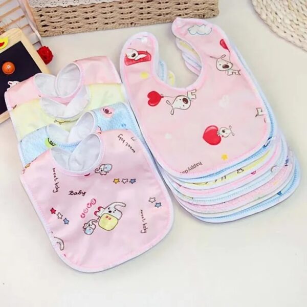 Baby Neck Bib CN Best Quality 3-7 Years -1pcs (Any Color) - Image 2
