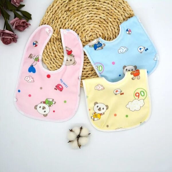 Baby Neck Bib CN Best Quality 3-7 Years -1pcs (Any Color) - Image 9