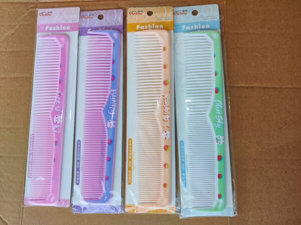 Regular Hair Comb -2pcs  (Any Color) - Image 5