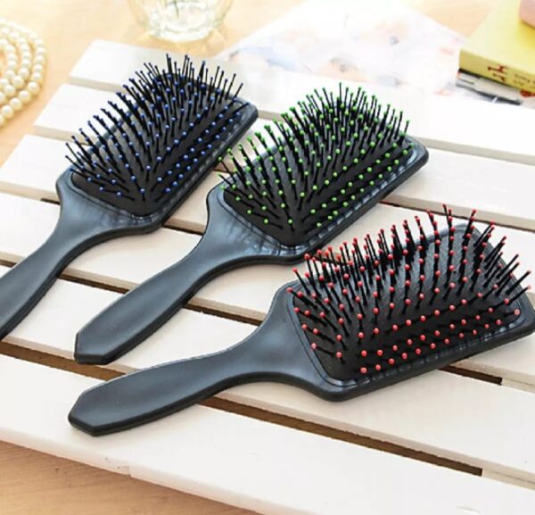 Fashion Paddle Cushion Hair Comb -1pcs  (Any Color) - Image 8