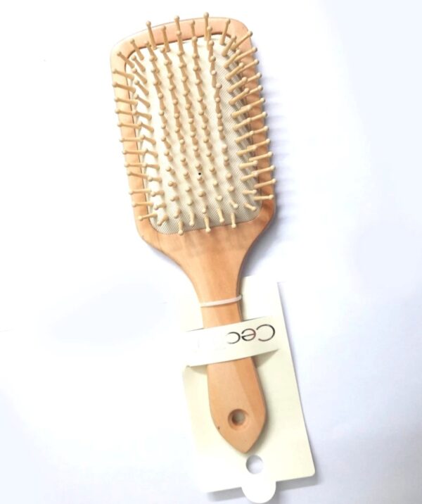 Fashion Paddle Cushion  Wooden Hair Brush/Comb -1pcs  (Any Color) - Image 8