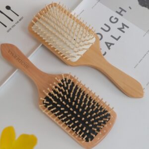 Fashion Paddle Cushion  Wooden Hair Brush/Comb -1pcs  (Any Color)