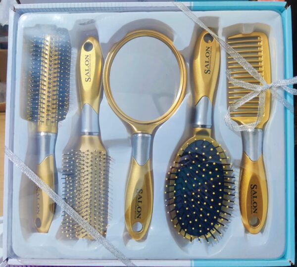 Hair Brushes & Combs -1set  (Any Color) - Image 3