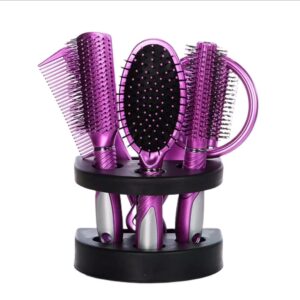 Hair Brushes & Combs -1set  (Any Color)