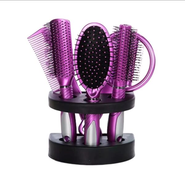 Hair Brushes & Combs -1set  (Any Color)
