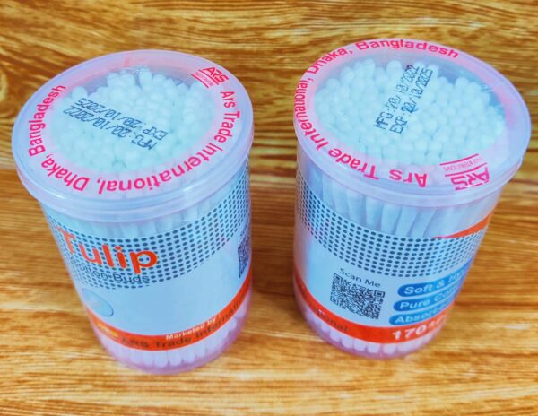 Baby Cotton Buds -170pcs+ -1Dibba - Image 3