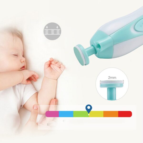 Baby Electric Nail Scissors Manicure Kits &  Accessories-1set (Any Color) - Image 18