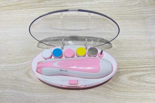 Baby Electric Nail Scissors Manicure Kits &  Accessories-1set (Any Color) - Image 9