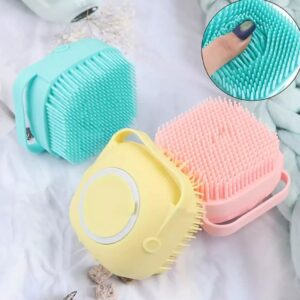 Silicone Baby Bath Sponge Soft -1pcs (Any Color)
