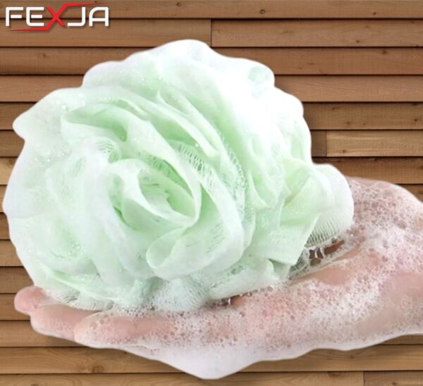 Bath Sponge Soft net -1pcs (Any Color) - Image 4