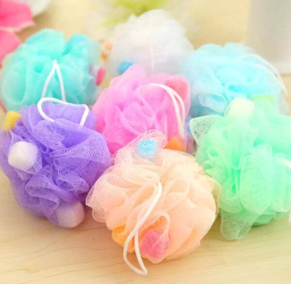 Bath Sponge Soft net -1pcs (Any Color) - Image 5