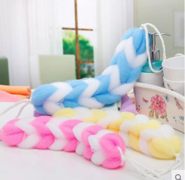 Bath Sponge Soft net -1pcs (Any Color) - Image 3