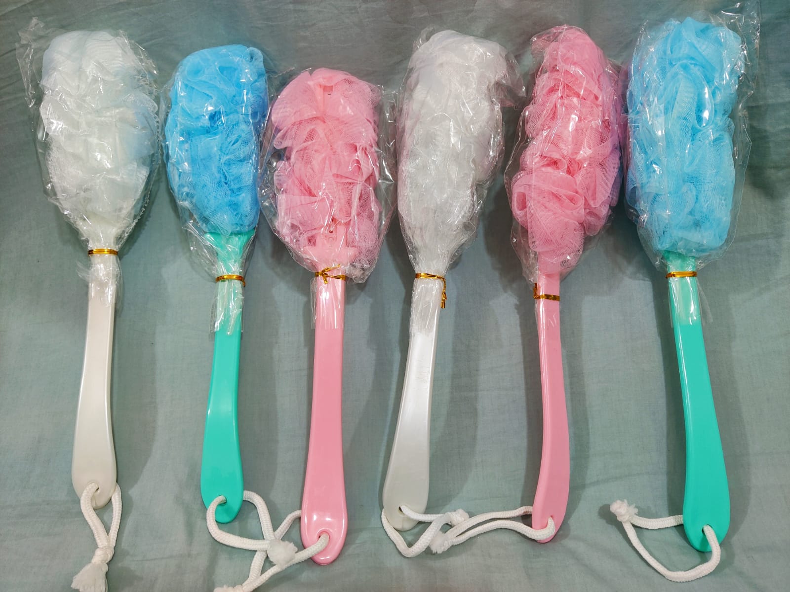 Bath Sponge Soft net -1pcs (Any Color) - Image 4