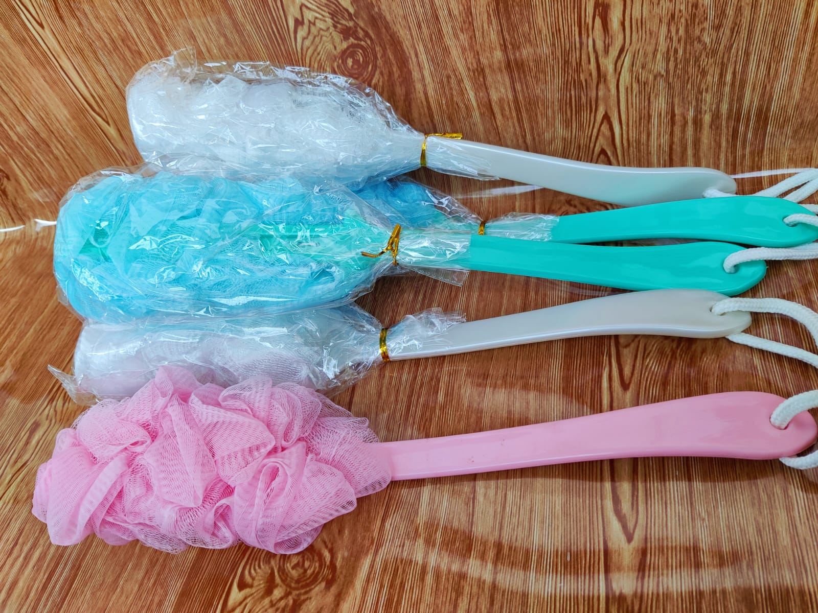 Bath Sponge Soft net -1pcs (Any Color) - Image 3