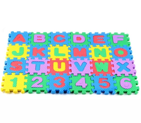 Foam number letter puzzle 5*6.5inchs A-Z & 0-9 floor mat/foam puzzle/game puzzle children's educational toy -1set - Image 17