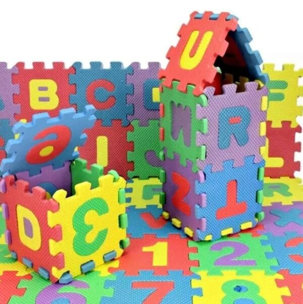 Foam number letter puzzle 5*6.5inchs A-Z & 0-9 floor mat/foam puzzle/game puzzle children's educational toy -1set - Image 12