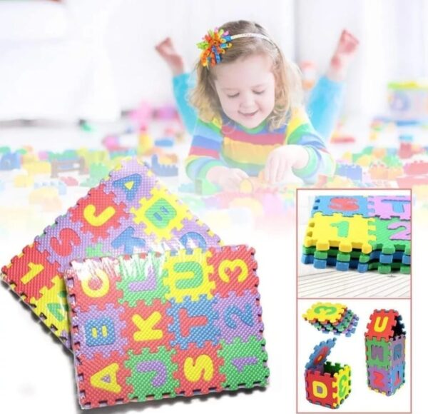 Foam number letter puzzle 5*6.5inchs A-Z & 0-9 floor mat/foam puzzle/game puzzle children's educational toy -1set - Image 13