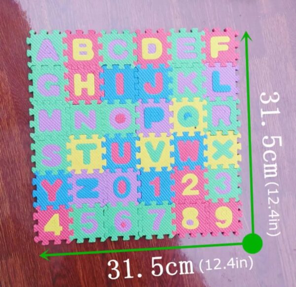 Foam number letter puzzle 5*6.5inchs A-Z & 0-9 floor mat/foam puzzle/game puzzle children's educational toy -1set - Image 19