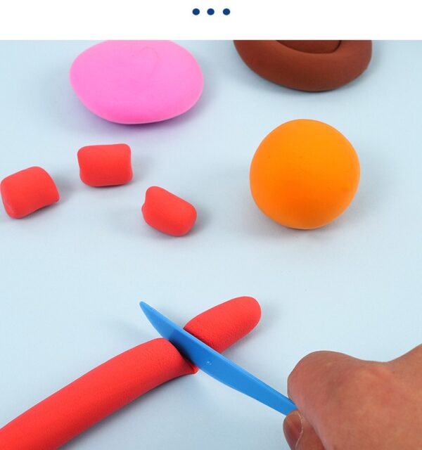 Super Light Clay Air Drying with 3 Tools Light Polymer Plasticine Modelling Handmade 12pcs -1pac - Image 10