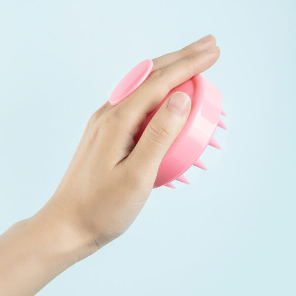 Silicone Shampoo Scalp Hair Massager Body Massage Brush Hair Shower Brush Comb Care Tool -1pcs  (Any Color) - Image 19