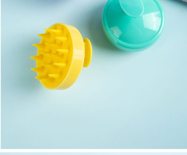 Silicone Shampoo Scalp Hair Massager Body Massage Brush Hair Shower Brush Comb Care Tool -1pcs  (Any Color) - Image 10