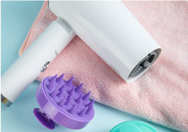 Silicone Shampoo Scalp Hair Massager Body Massage Brush Hair Shower Brush Comb Care Tool -1pcs  (Any Color) - Image 11