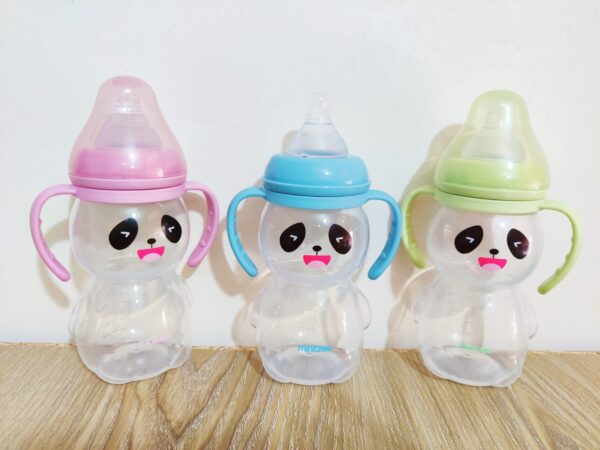 MiniTree Wide-Neck Feeding Bottle With Handle 330ml -1pcs (Any Color)