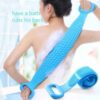 Bath Belt Exfoliating Body Brush Belt Washing Shower Brush -1pcs (Any Color)