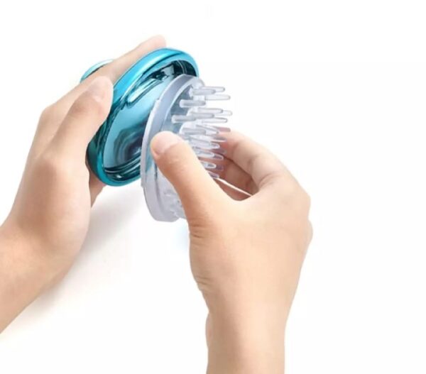 Silicone Shampoo Scalp Hair Massager Shampoo Massage Comb Bath Massage Brush Scalp Massager Hair Shower Brush Comb Care Tool -1pcs  (Any Color) - Image 5
