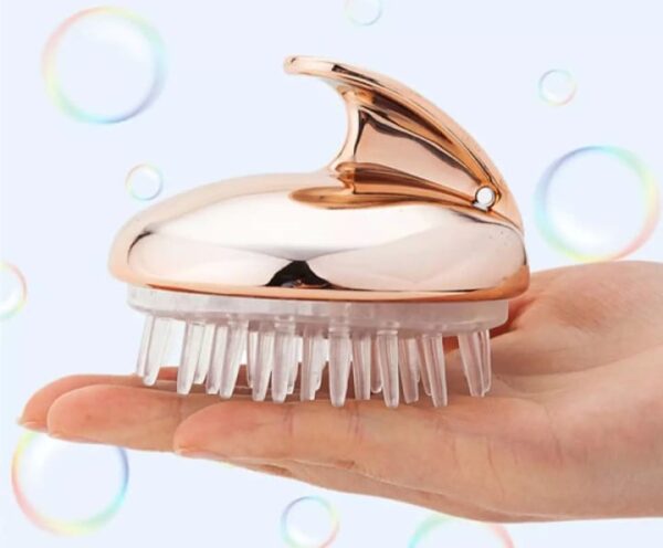 Silicone Shampoo Scalp Hair Massager Shampoo Massage Comb Bath Massage Brush Scalp Massager Hair Shower Brush Comb Care Tool -1pcs  (Any Color) - Image 6