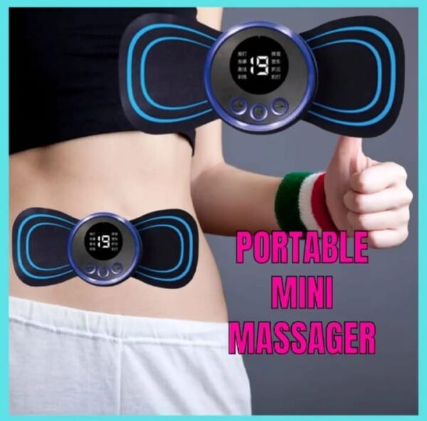 Rechargeable Portable Electric Pain Relax Neck Body Massager With USB Charging Cable -1pcs - Image 9