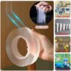 1mm thick 3cm wide 1meter long/3.8 tube core Clear Nano Double Side Adhesive Tape- 1pcs - Image 8