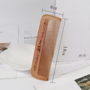 Wooden Hair Combs Long Shape -1pcs (Any Color)