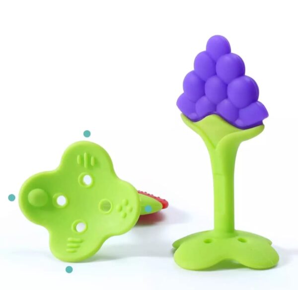 Grape Baby Silicone Hand Teether/Pacifiers CN  -1pcs - Image 2