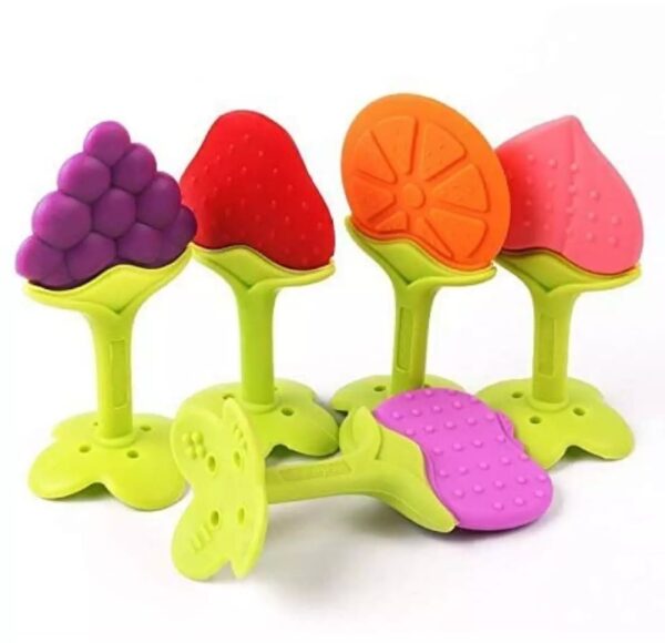 Apple Baby Silicone Hand Teether/Pacifiers CN  -1pcs - Image 4